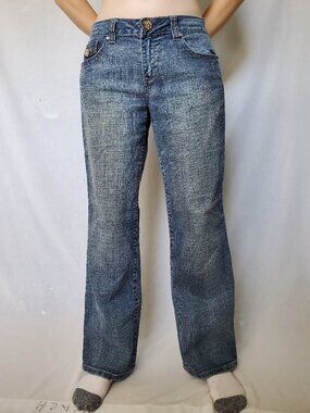 Baccini Bootcut Sparkle Jeans